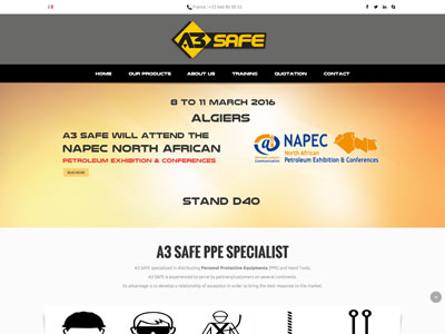 A3 Safe - Site E-Commerce - Prestashop