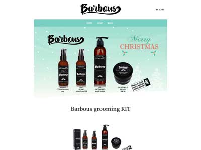 Barbous - Site E-Commerce - Shopify